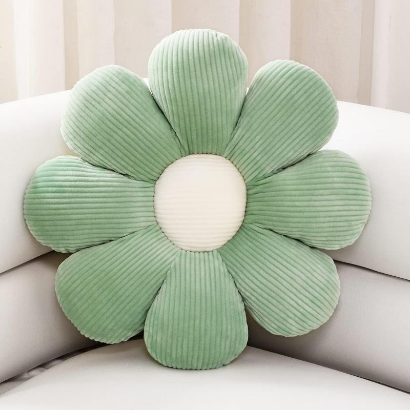 Decorative flower pillow
