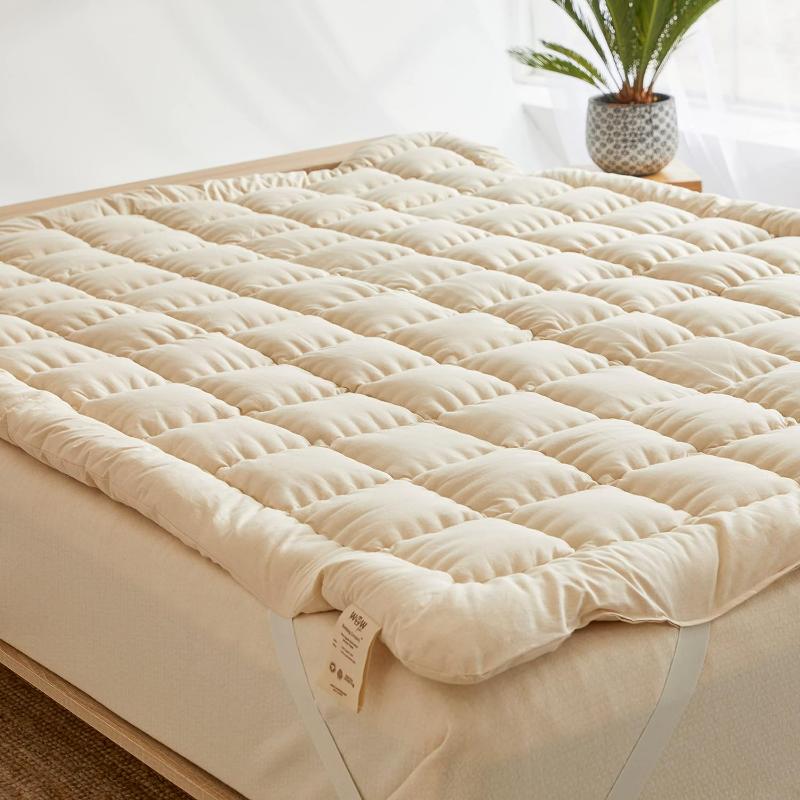 organic wool mattress topper